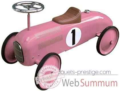 Porteur Voiture Rose  -897p