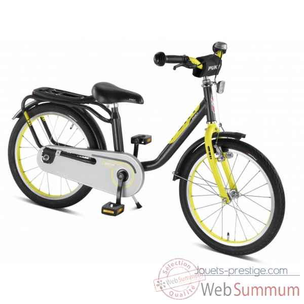 Bicyclette acier 18\\\'\\\' antracite/citron z8 Puky -4308