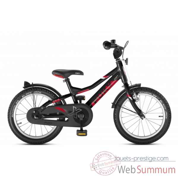 Bicyclette alu cyke 16\'\' 1 vit noir zlx 16-1 Puky -4270