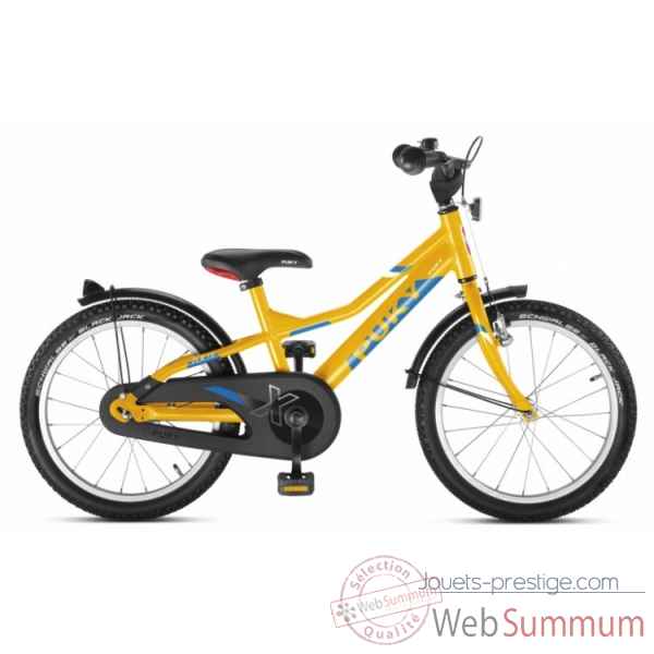 Bicyclette alu cyke 18\\\'\\\' 1 vit orange zlx 18-1 Puky -4371
