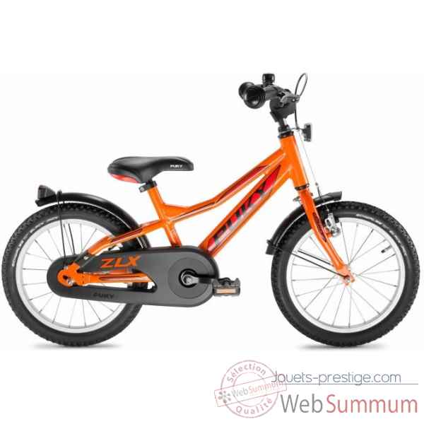 Bicyclette cyke zlx 16-1 alu racing orange puky -4272
