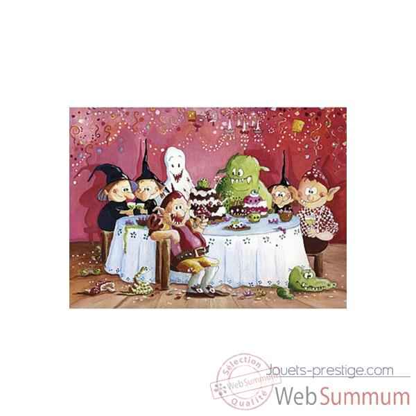 Puzzle La fete des sorcieres Puzzle Michele Wilson W103-50