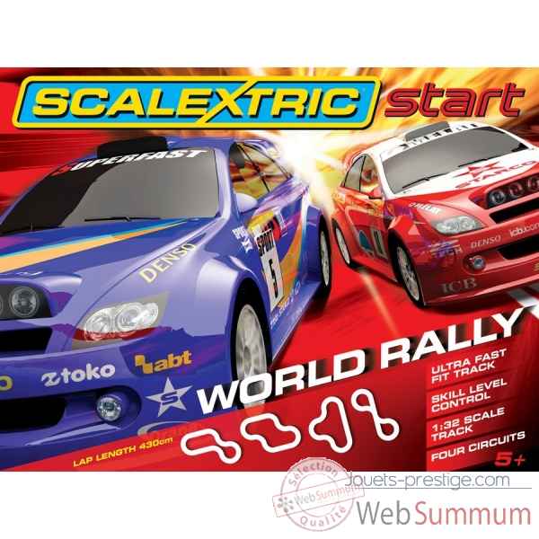 Scalextric coffret world rallye -sca1249