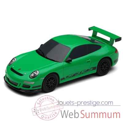 Scalextric voiture rallye route porsche 997 verte -sca3074