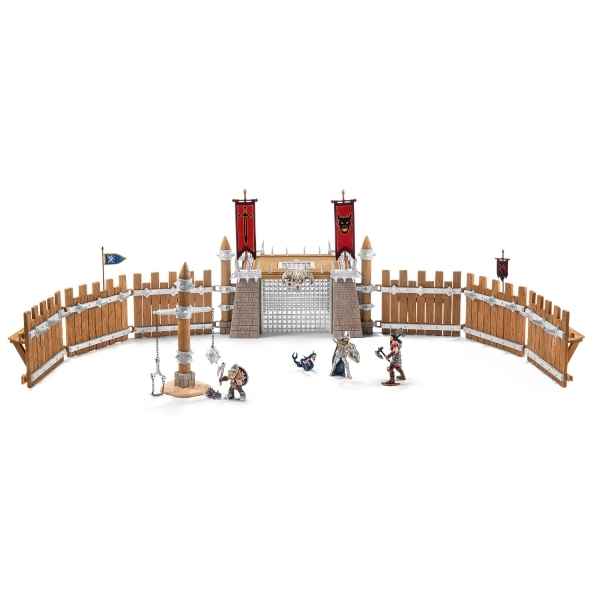 Arene de combat avec accessoires schleich -42273