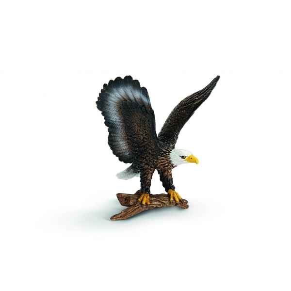 Figurine pygargue a tete blanche animaux schleich 14634