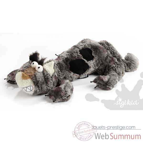 Peluche Chat Paul platt Sigikid -38058