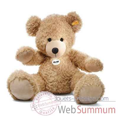 Peluche steiff ours teddy fynn, beige -111389