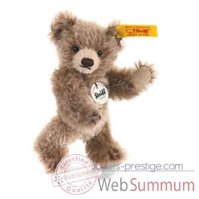 Peluche steiff ours teddy miniature, brun chine -040023