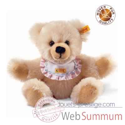 Peluche steiff ours teddy naissance, creme -014208