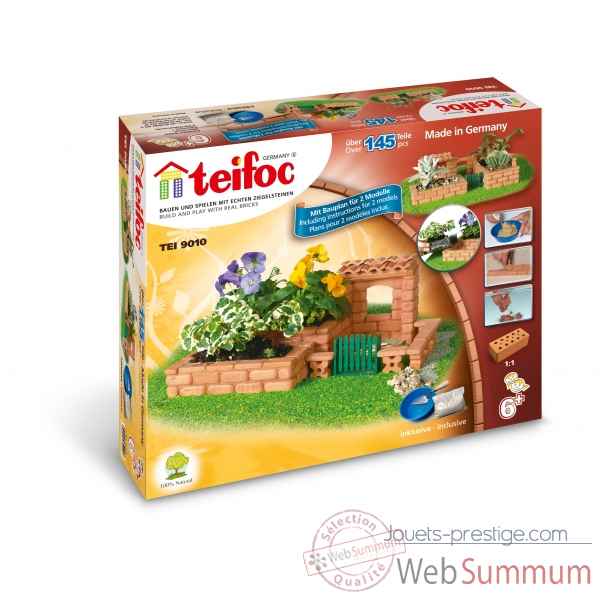 Construction en briques petit jardin Teifoc -TEI 9010