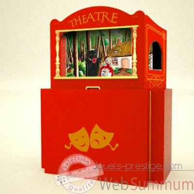 Theatre de Marionnette valise en bois Animascena -14422