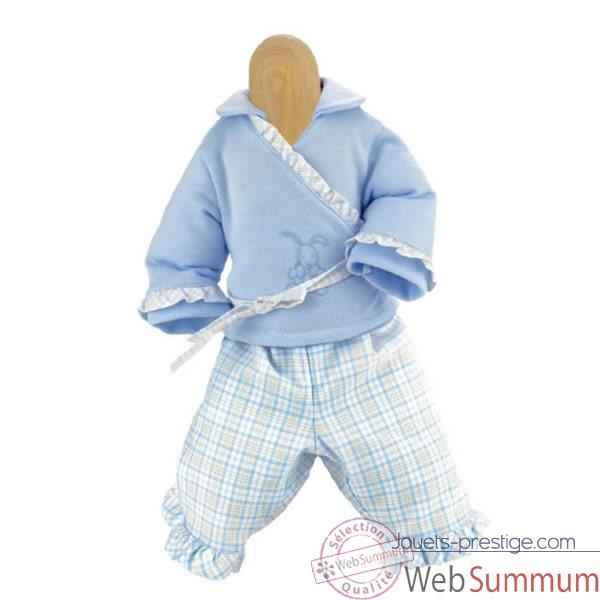 Kathe Kruse - Vetement bleu pour poupee bebe de 28 a 33 cm - 33866