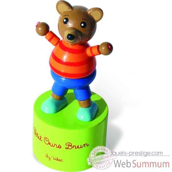 Wakouwa petit ours brun - Jouet Vilac 2220