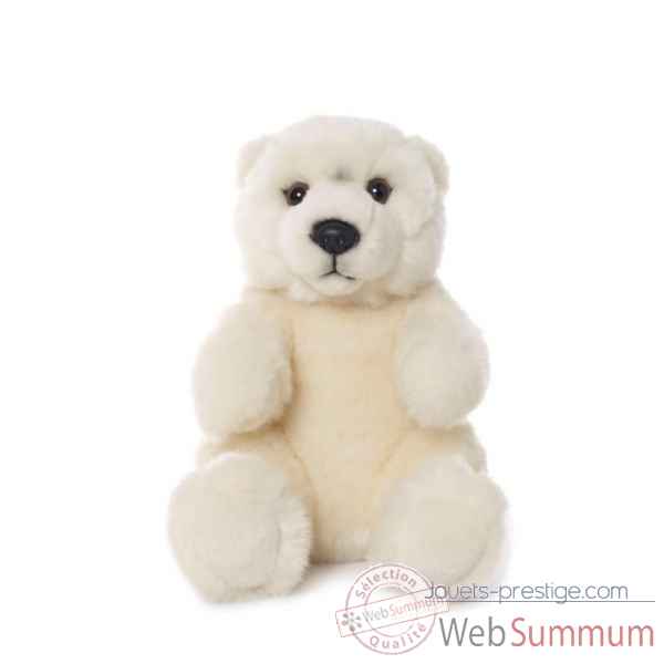Wwf ours polaire assis, 15 cm -15 187 009
