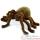 Anima - Peluche araignée brune 15 cm -4726