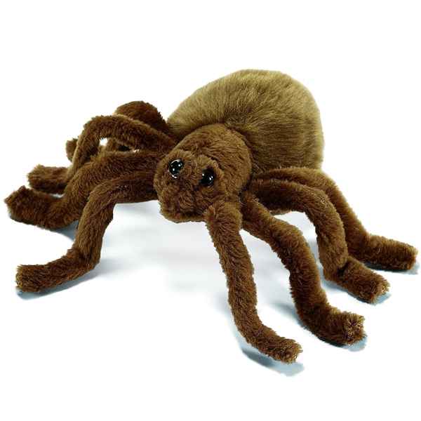 Anima - Peluche araignée brune 15 cm -4726