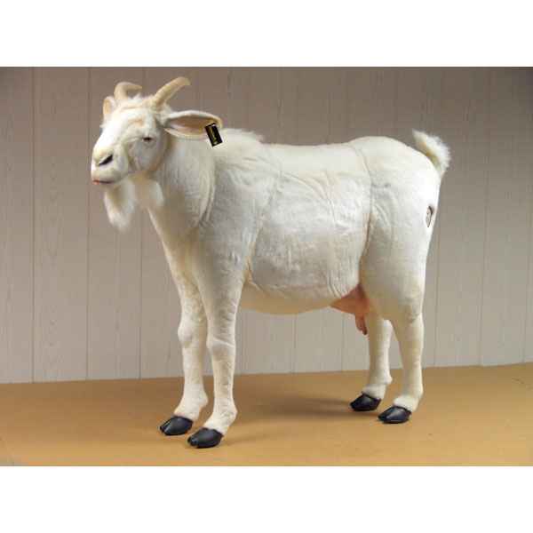 Anima - Peluche chèvre blanche 103 cm -4785