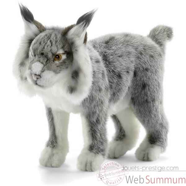 Peluche Lynx gris - Animaux 5185