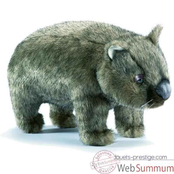 Anima - Peluche wombat gris 26 cm -3249