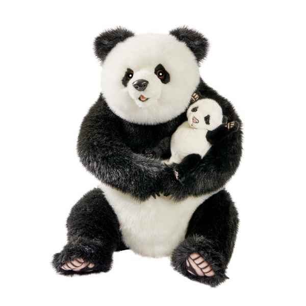 Panda maman + bb 52cmh Anima -6609