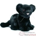 Video Anima - Peluche bebe panthere noire assis 18 cm -3426