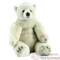 Video Anima - Peluche ours polaire assis 70 cm -1831