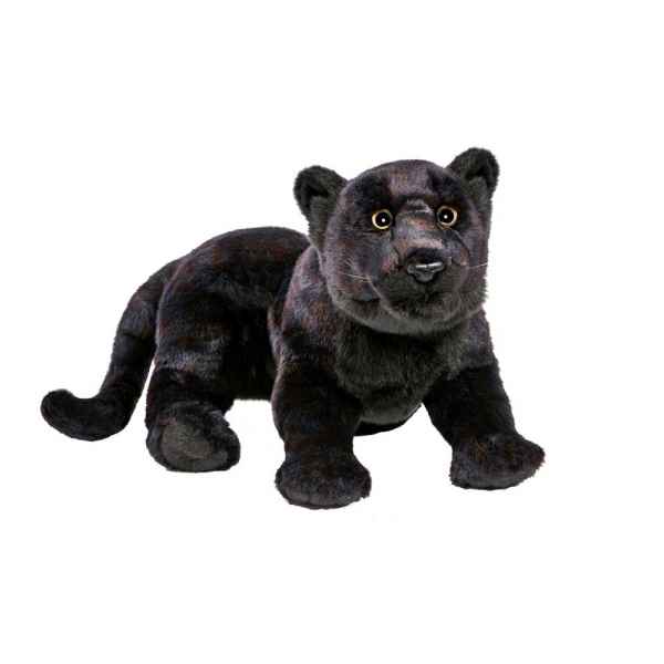 Peluche panthere noire couchee 42cml anima -1917
