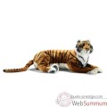 Video Anima - Peluche tigre brun couche 100 cm -3947