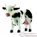 Video Anima - Peluche vache debout noire et blanche 35 cm -4775