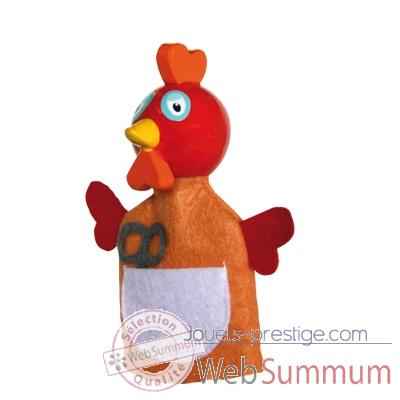Marionnettes � doigt poule rousse animascena 19786