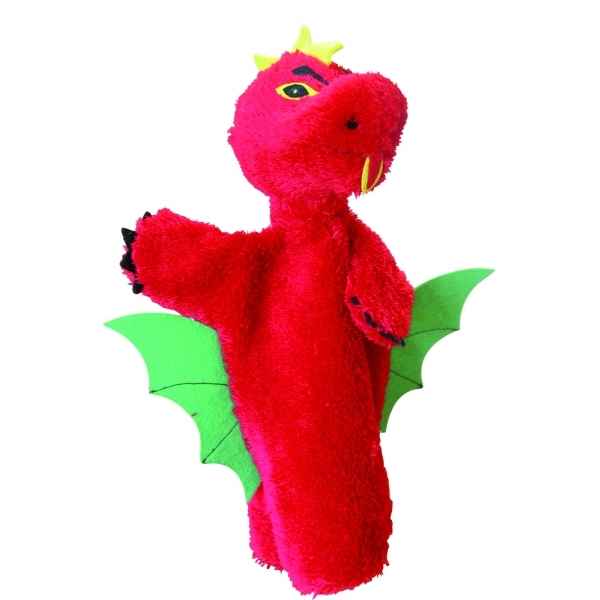 Marionnette a main Anima Scena - Le dragon - environ 30 cm - 22484a