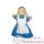 Marionnette à main Anima Scéna - Alice - environ 30 cm - 22656a
