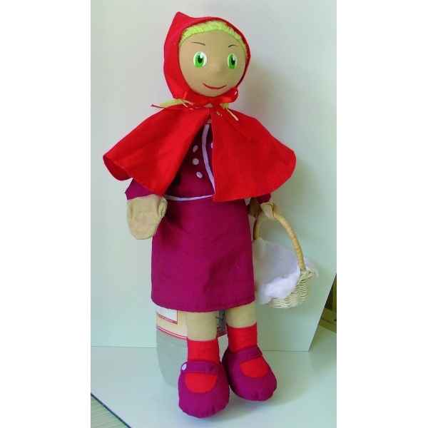 Marionnette à main chaperon rouge Au Sycomore -MA35003