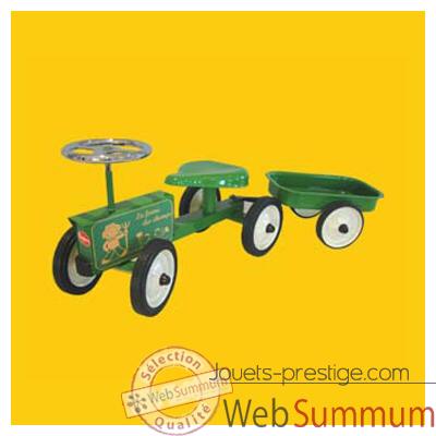 Baghera - Tracteur porteur - 78 x 30 cm - 1 an+ - Baghera-8313MW