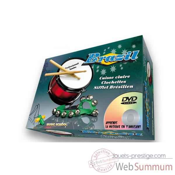 Brasil tambour sifflet clochette Oid Magic avec DVD-MU4
