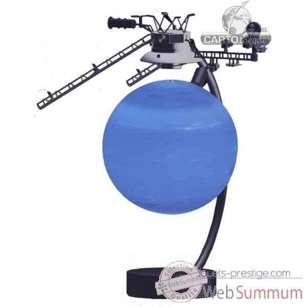 Globe 15 cm magnetique flottant neptune Cartotheque EGG -SLMF15NEPT
