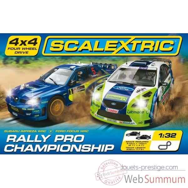 Coffret Sport Scalextric Rally Pro Champion -sca1196p