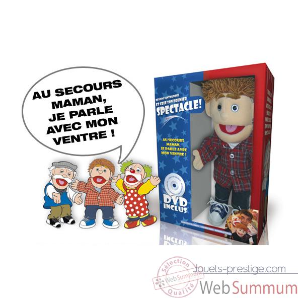 Coffret de ventriloquie marionnette Oid Magic avec DVD-VEN