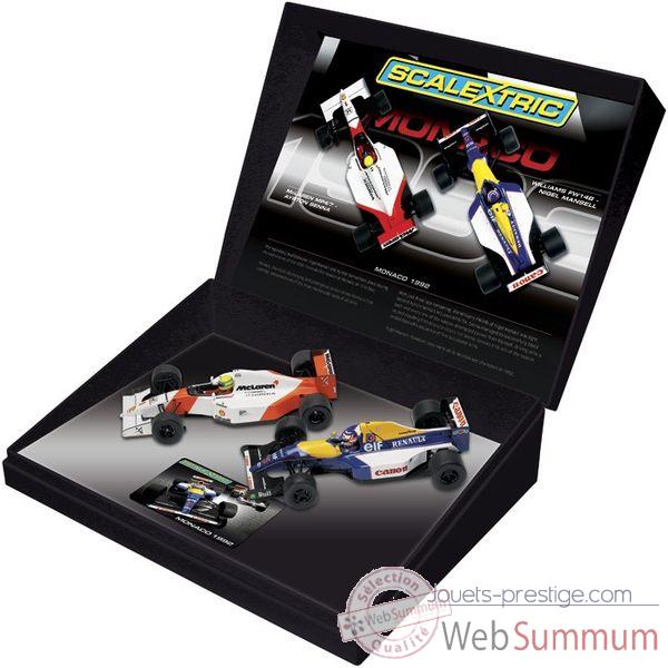 Coffret Voiture Scalextric Mansell Senna 1992 -sca2971a