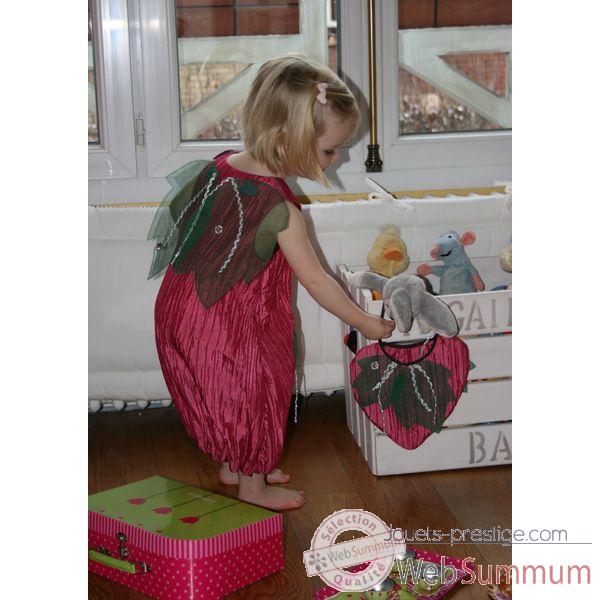 Costume Robe Fraise des Bois 3-5 ans