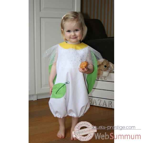 Costume Robe Reine Marguerite 3-5 ans