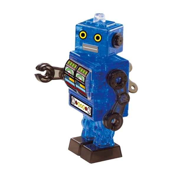Puzzle 3d robot bleu Crystal Puzzle -6190151