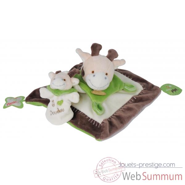 Doudou et Compagnie Doudou anniversaire girafe -DC1504