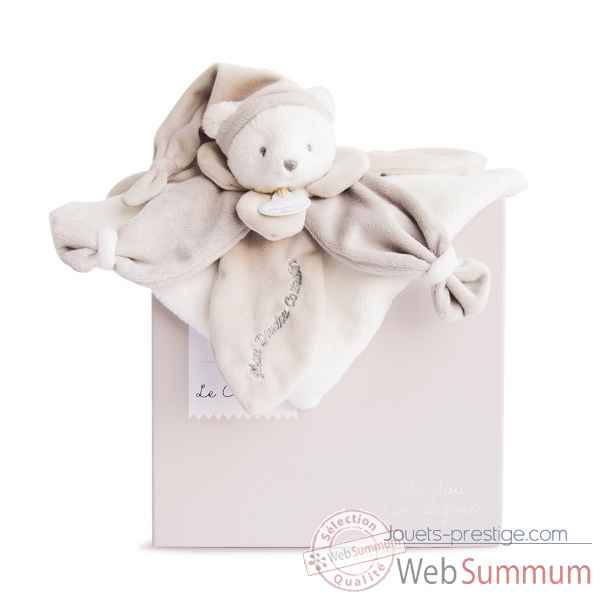 Peluche collector ours taupe Doudou et Compagnie -DC2922