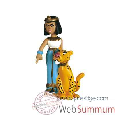 Figurine Cleopatre et sa panthere -60513