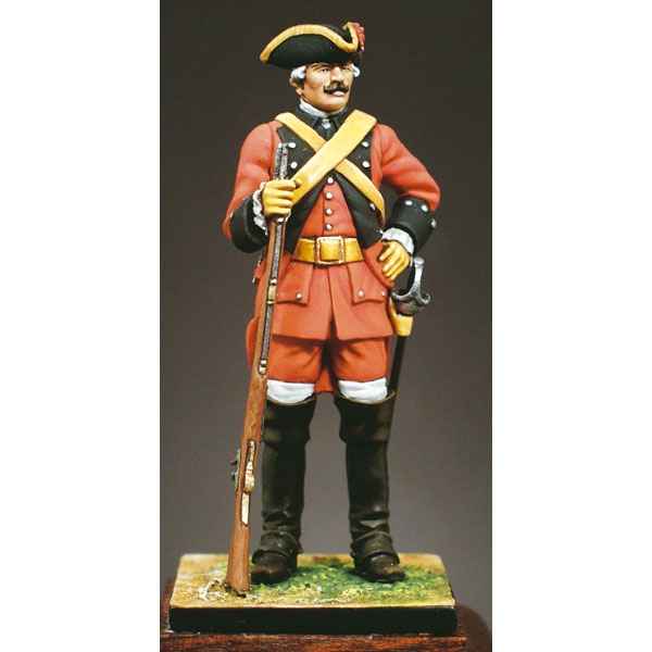 Figurine - Kit a peindre Cavalerie de ligne  reg. Espagnol en 1760 - KSE-009