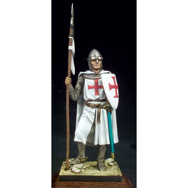 Figurine - Kit à peindre Chevalier de l\'ordre des Templiers en 1150 - KSE-014