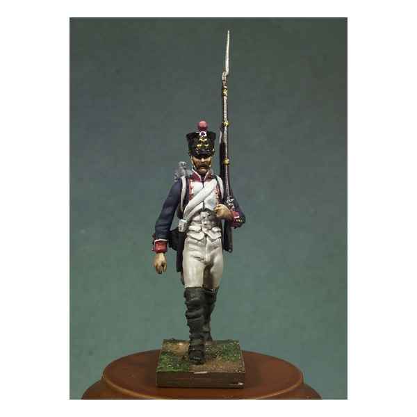 Figurine - Kit à peindre Soldat d\'infanterie de ligne en 1810 en marche - NA-007