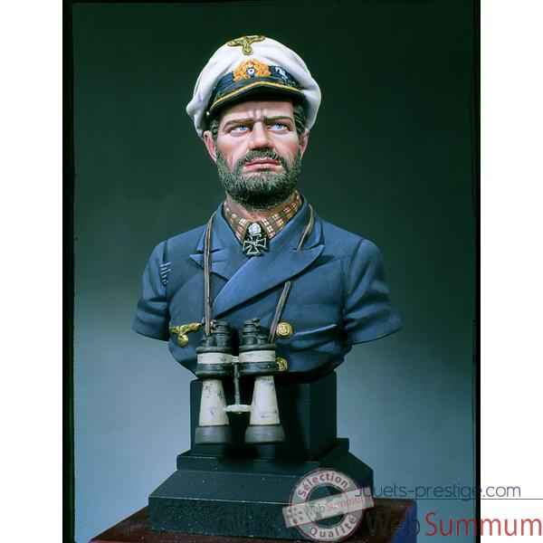 Figurine - Kit a peindre Buste  Capitaine de U-Boat - S9-B14